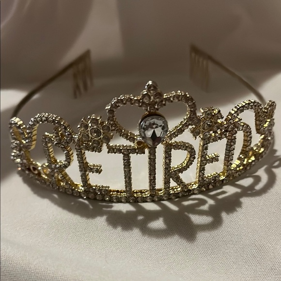 Gold Retired Tiara main image 14